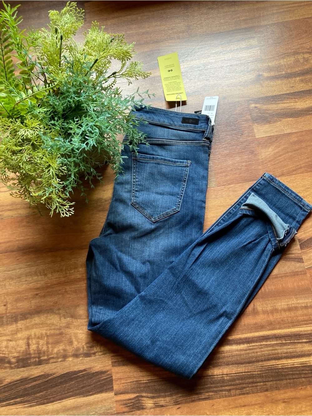 New Liverpool Size 10 Limited Edition Collab Hi Rise Ankle Jeans - Picture 10 of 11